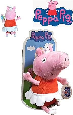 Amazon.es: Peppa Pig - Peluche Peppa disfrazada de Bailarina 27cm Blister - Calidad Super Soft: Juguetes y juegos