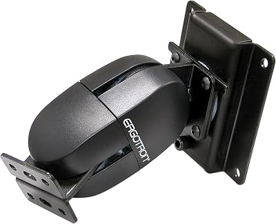 Ergotron 100 Series Pivot Double Mount Kit Flat Panel Grey Black