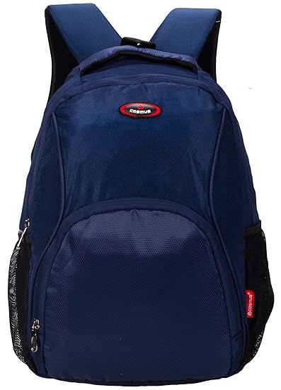 Cosmus Moscow Navy Blue Laptop Backpack 30L Black Polyester Bag