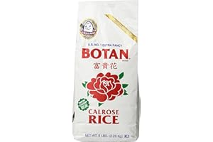 Botan Musenmai Calrose Rice, 5-Pound Bags (Pack of 4)