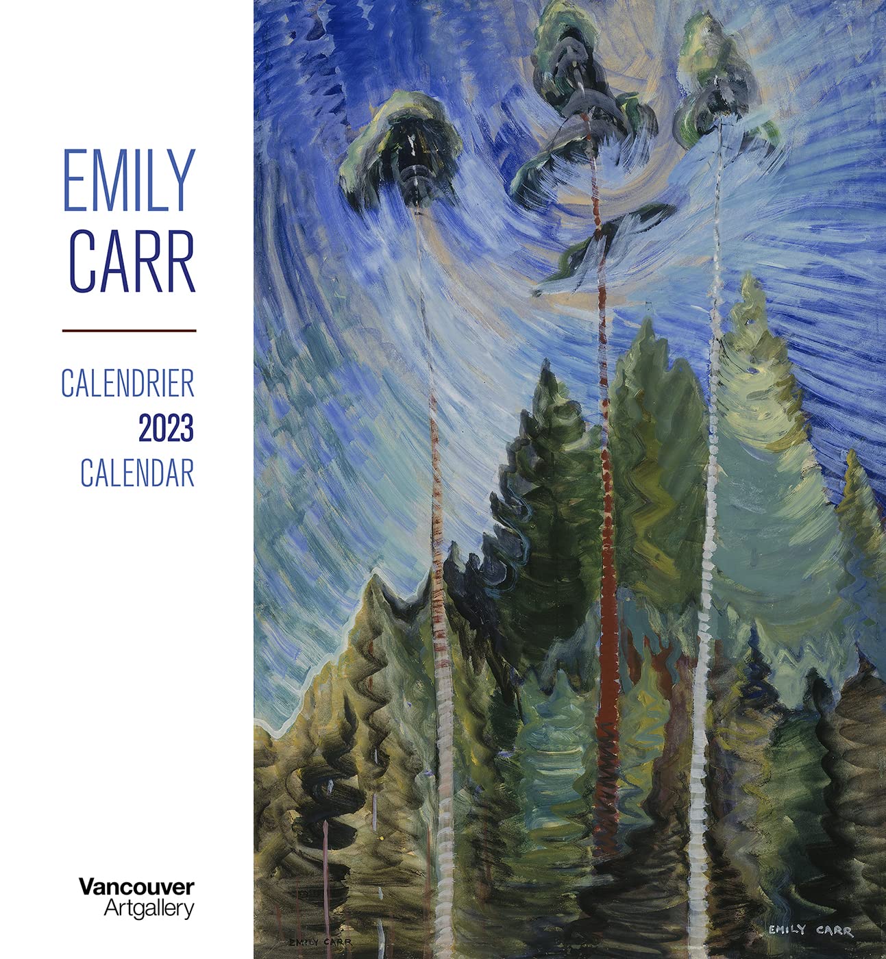 Calendrier Culturel 2023 Emily Carr 2023 Wall Calendar: Emily Carr: 9781087504926: Amazon.com: Books