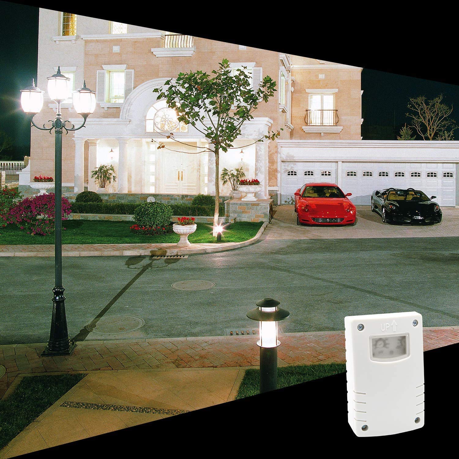 Sensky SK300 AC220240V Photoelectric Outdoor Waterproof Timer LUX and