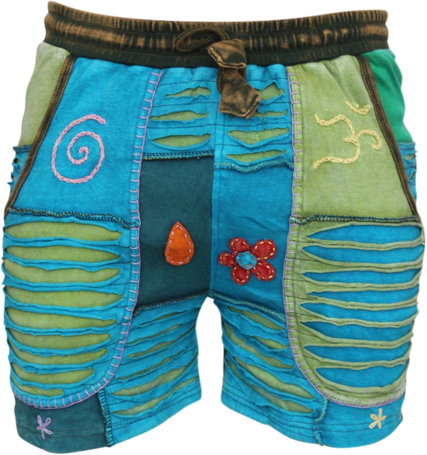 SHOPOHOLIC FASHION Womens Casual Holiday Hippie Shorts