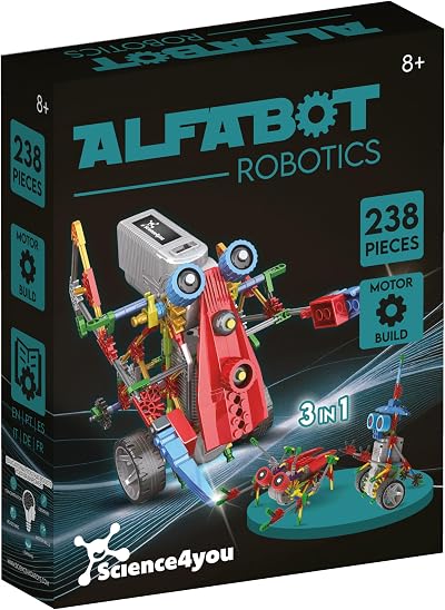 Science4you Scorpiobot Robotics Kit for Kids 161 Pieces STEM Toy 8+