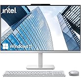 Lenovo 24" FHD All-in-One Desktop Computer for Home & Office, Intel Processor, 16GB RAM, 1TB Storage(512GB SSD & 512GB Portable HDD), WiFi 6, HDMI, Business AIO, Wireless Keyboard & Mouse, Win11