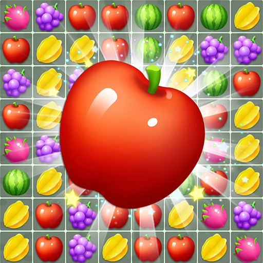 Fruit Blast Mania Écrasez et combinez au moins trois héros des fruits