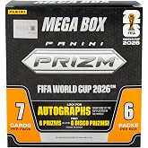 2026 Panini Prizm FIFA World Cup Trading Cards Mega Box