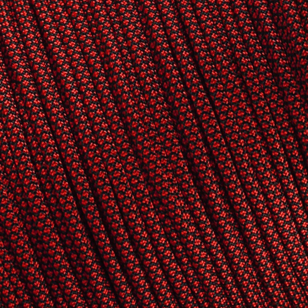 West Coast Paracord Multi Color Nylon Military Paracord 550 Type III 7 Strand Utility Cord Rope - 100 Foot Hanks (Imperial Red Diamond)
