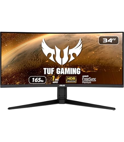 Amazon.com: ASUS VG34VQL1B 35' Gaming Monitor, WQHD 3440x1440