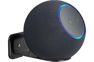 PlusAcc Wall Mount for Studio, Space-Saving Mounting Stand Holder Shelf Compatible with Sonos Era 100, Built-in Cable Managem