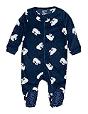 Leveret Boys Girls Kids Footed Fleece Pajama Polar