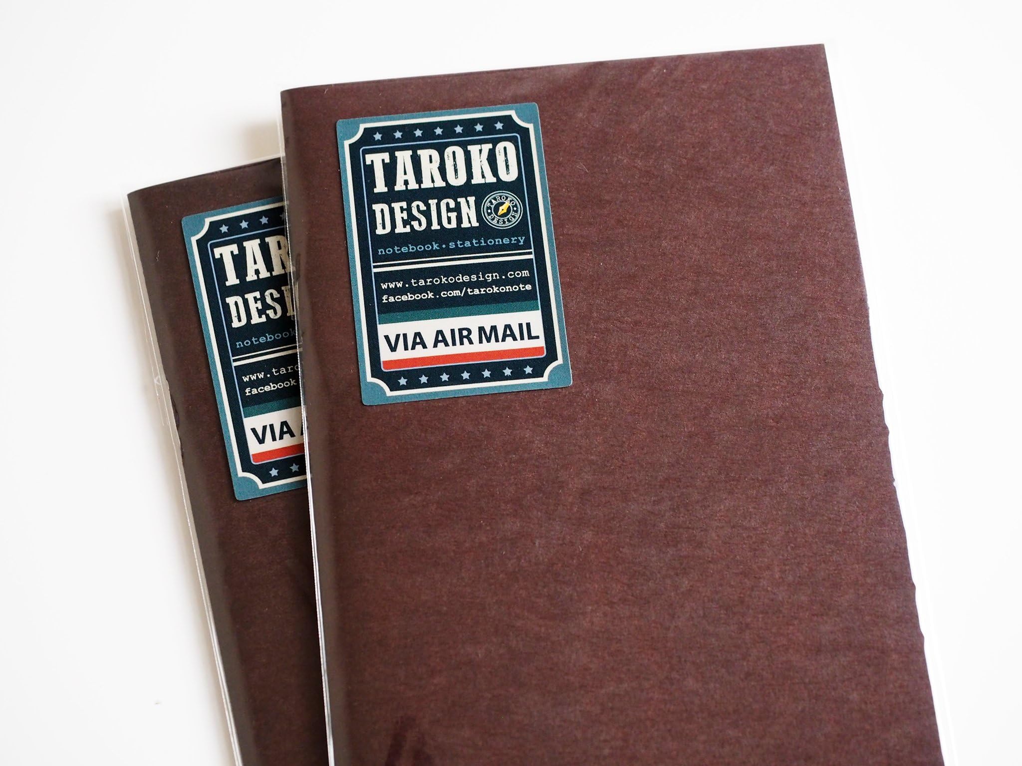 Taroko Design Tomoe River 52gsm Regular Size 96-Pages Notebook, 2-Pack, Blank, White