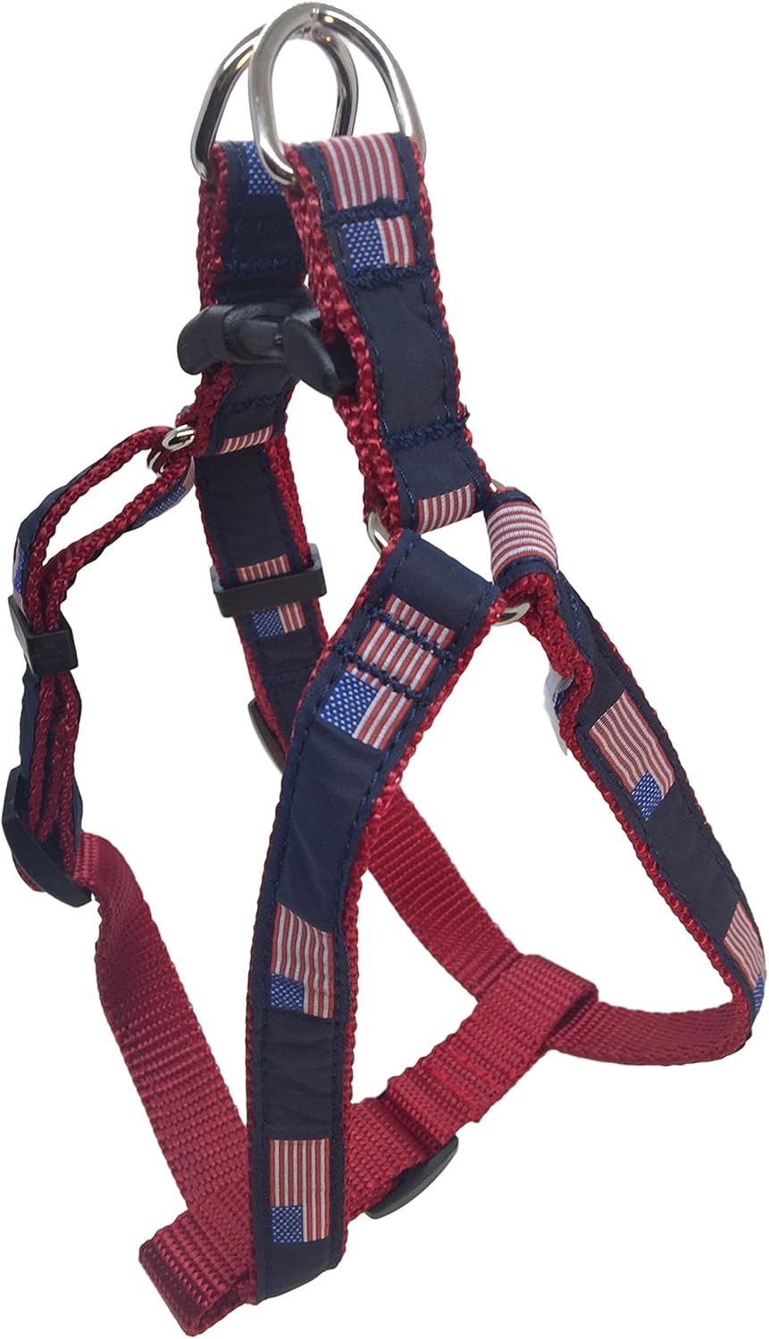 navy blue dog harness
