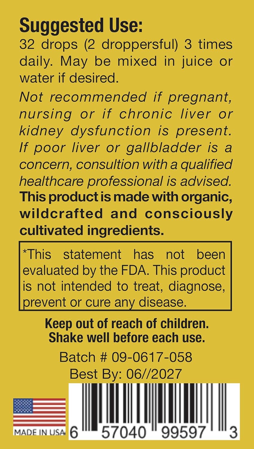 Classic Herbal Liver/Gallbladder Cleanse and Detox Speedyvite® (2 fl oz) Drops - Milk Thistle, Dandelion Root and More: Health & Personal Care