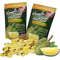 Amazon.com: Mark Wiens Durian Chips Thai Snack - Asian Mornthong