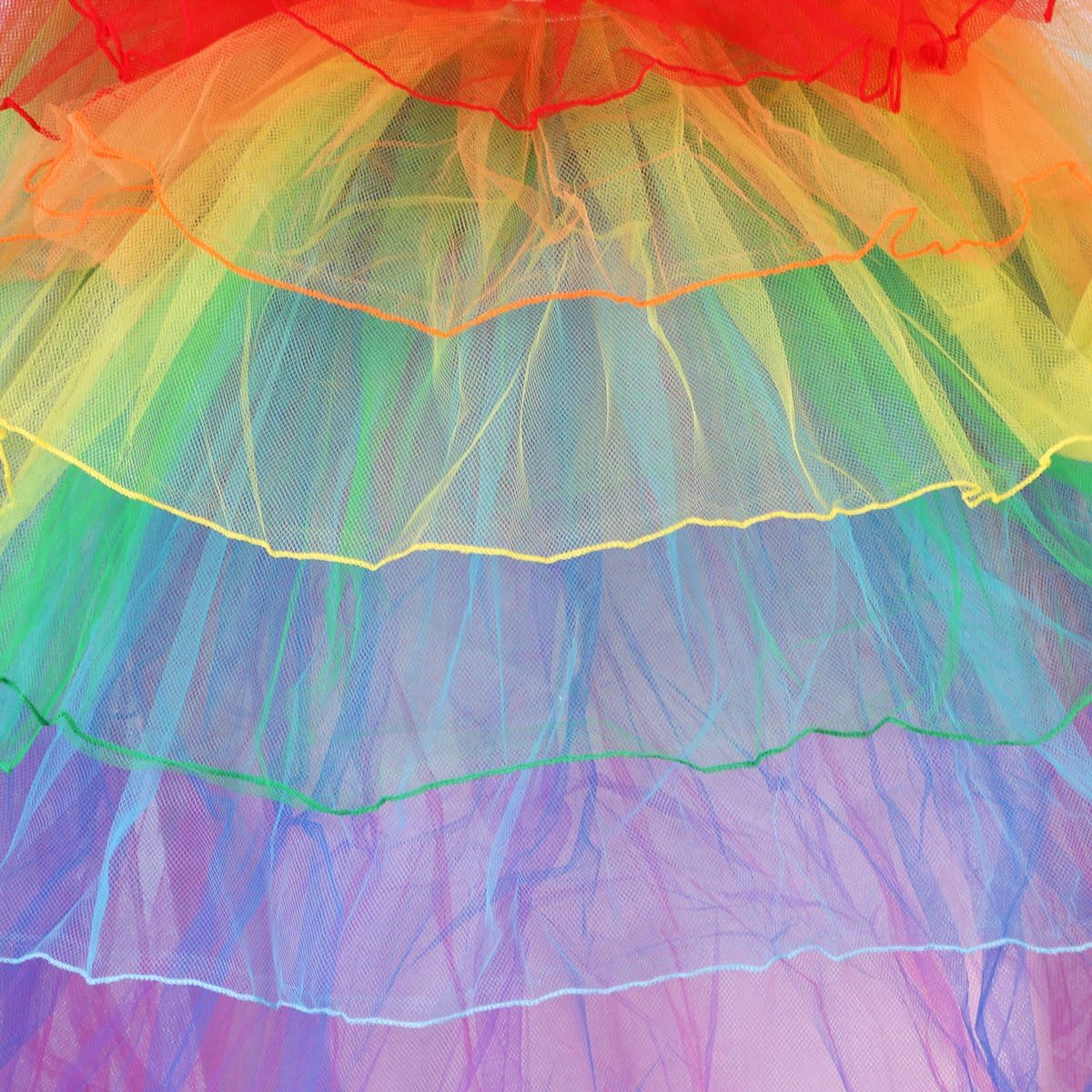 PIXNOR Bustle Skirt Women's Layered Dancing Long Tail Skirt Lingerie Bubble Skirt at  Women’s Clothing store