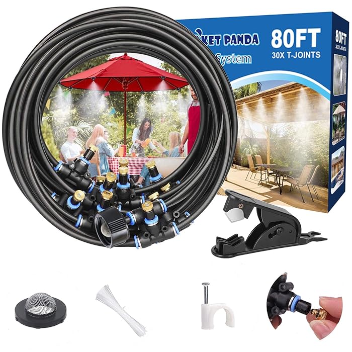 Buy Misting System for Patio 80FT, Water Misters for Cooling Outdoor