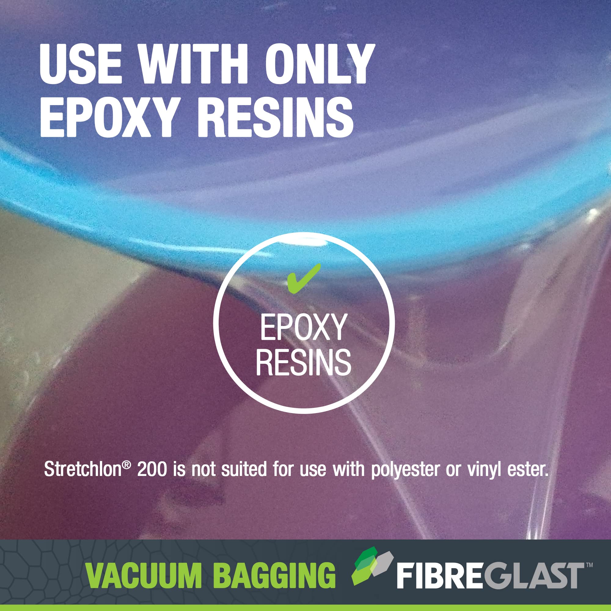 Fibre Glast Econostitch Peel Ply, 3 Yards – for Easy, Uniform, Strong Surfaces in Hand Layups of Air, Auto & Boat Repairs, Builds, Castings & Parts – Epoxy, Resin & Gel Coat Compatible – Made in USA