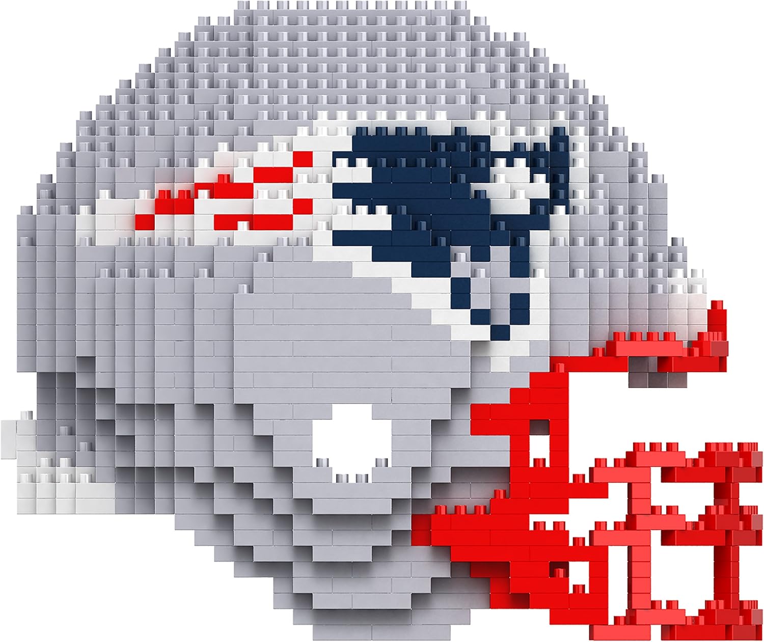 FOCO NFL New England Patriots 3D BRXLZ - Helmet : Clothing