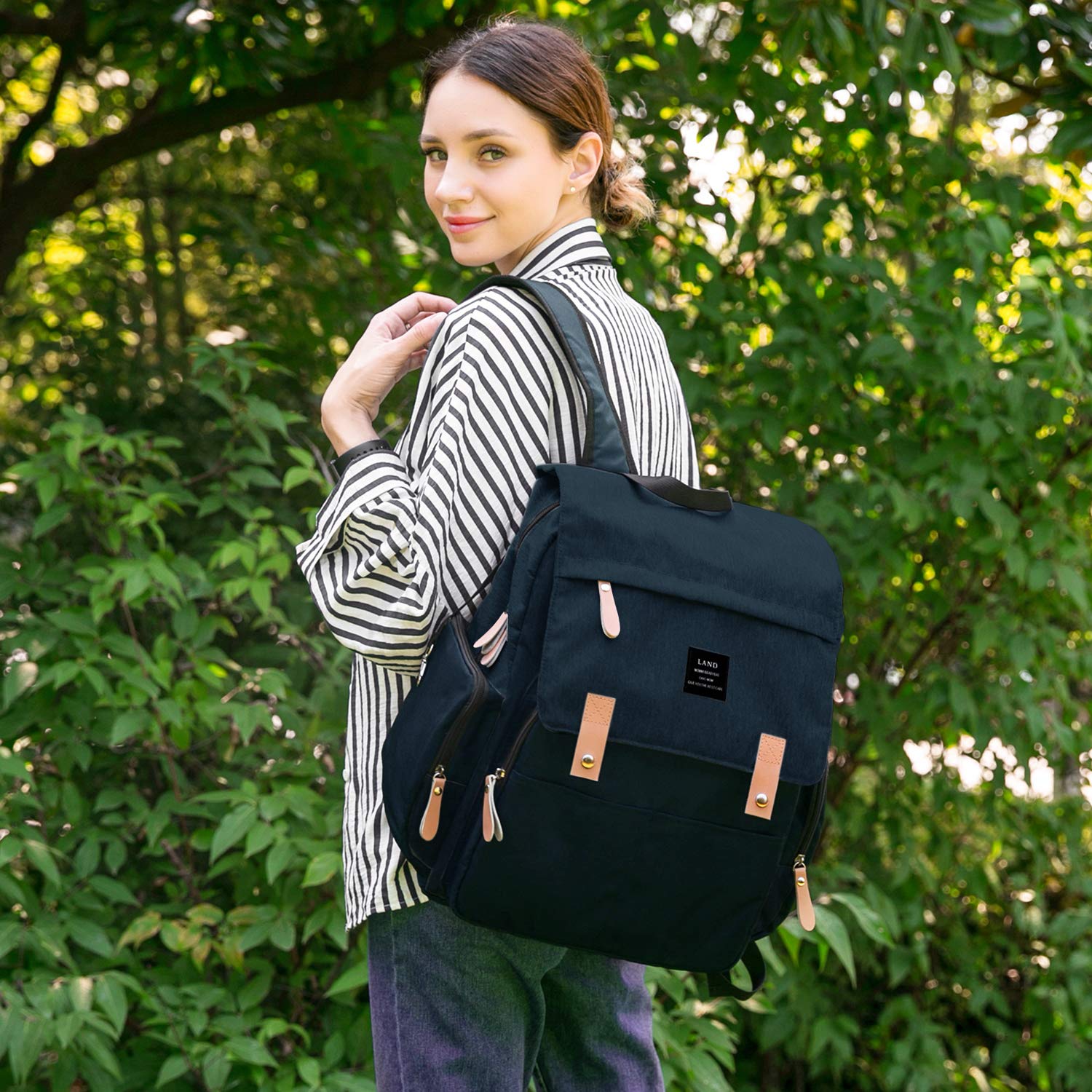 harmony life baby diaper bag backpack large capacity mommy backpack baby nappy tote bags