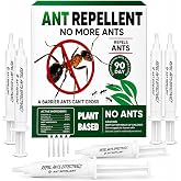 CVKDGJD Keep Ants Away Repellent Indoor Pet Safe, Get Rid of Ant- 6P | Keep Sugar Ant &amp; Black Ants Away from Kitchen/Pantry/Entry Areas, Easy to Use, Kid &amp; Pet Safe
