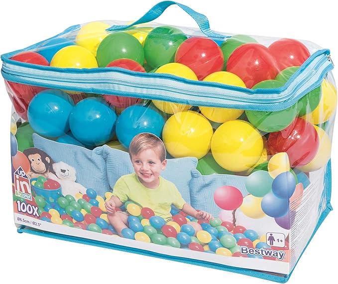 100pcs Balles De Jeu En Plastique Pour Enfants Resistant A Lecrasement Et Sans Aretes Vives Ideal Pour Bebe Ou Enfant En Bas Age Parc Denfant Et Fetes Piscine Pour Enfants Non Toxique