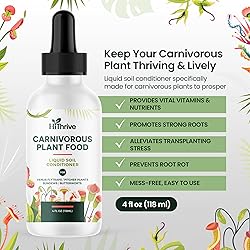 4oz Carnivorous Plant Food & Venus Fly Trap Food