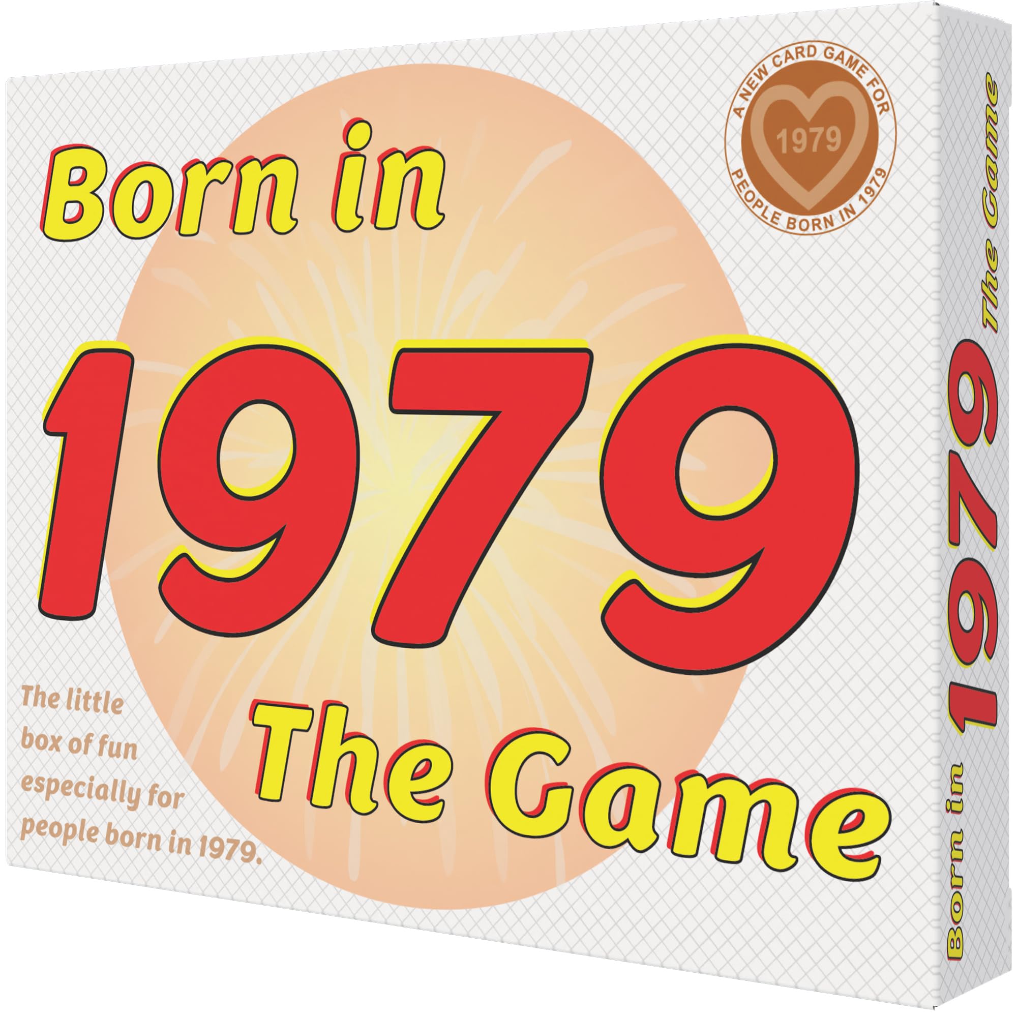 GoForItGames.com Born In 1979 THE GAME. Exclusive 1979 gift for the 1979 vintage. A “WINNER” among 1979 gifts. This compact, portable 1979 birthday card game is perfect for any celebration.
