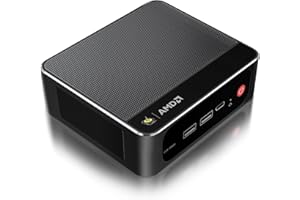 Beelink SER5 MAX Mini PC,AMD Ryzen 7 6800U(up to 4.7 GHz,8C/16T), Mini Computer 32GB LPDDR5 RAM 1TB PCIe4.0 SSD, 4K Triple Display, WiFi 6, BT 5.4,RJ45 2.5G LAN, Win 11 Pro
