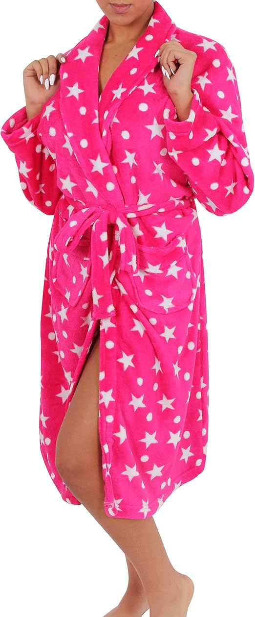 bademantel damen mit muster