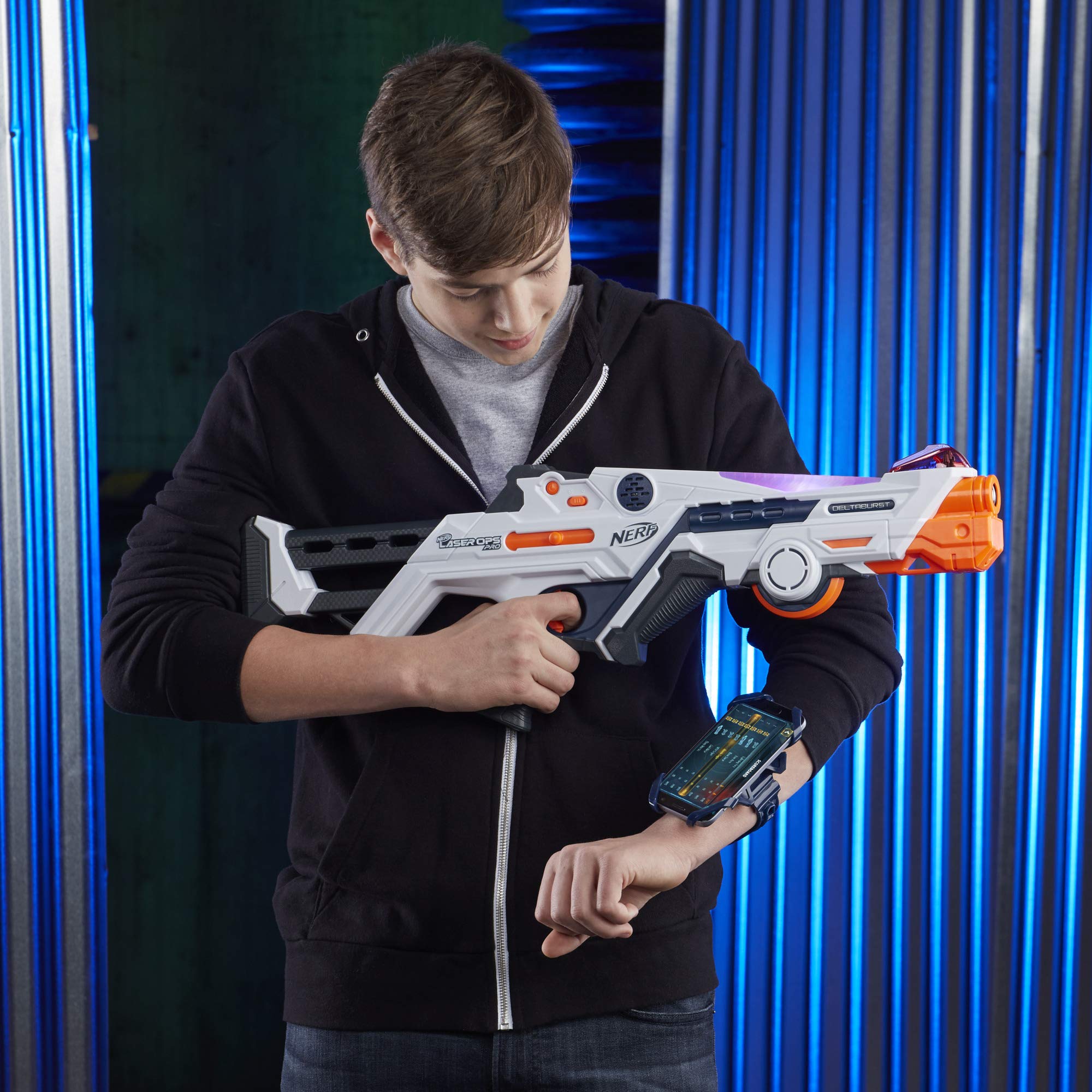 ハズブロジャパン E2279 ナーフ レーザーオプスプロ デルタバースト 4台 Amazon.com: Nerf Laser Ops Burst Fire Combat Blaster : Toys