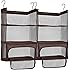 STORAGE MANIAC Luggage Compression Shelves, Portable Hanging Shelves with Zippered, Pack of 2