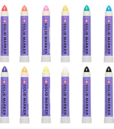 Amazon.com: Solid Marker, Twist-action, 13mm, Fluorescent Orange
