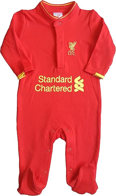 liverpool baby sleepsuit