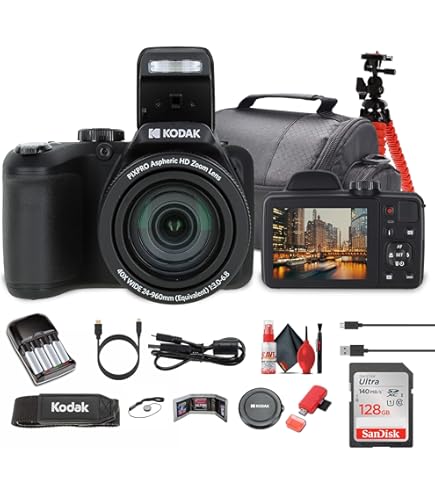 Amazon.com : Kodak PIXPRO AZ405 Digital Camera Black, Point