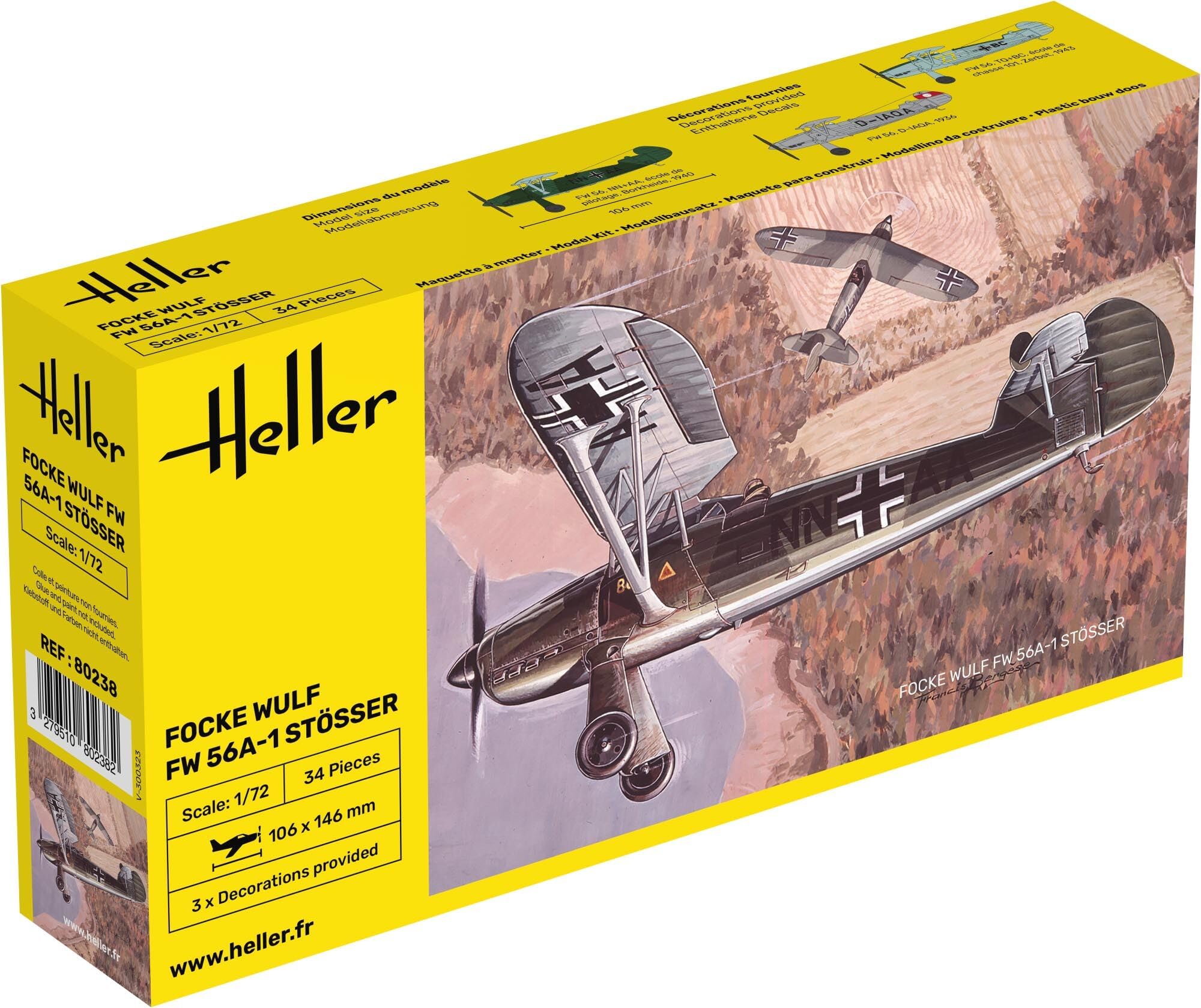 Heller 1:72 - Focke Wulf FW 56 Stosser