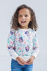 Disney Princess Moana Big Girls Sweatshirt White