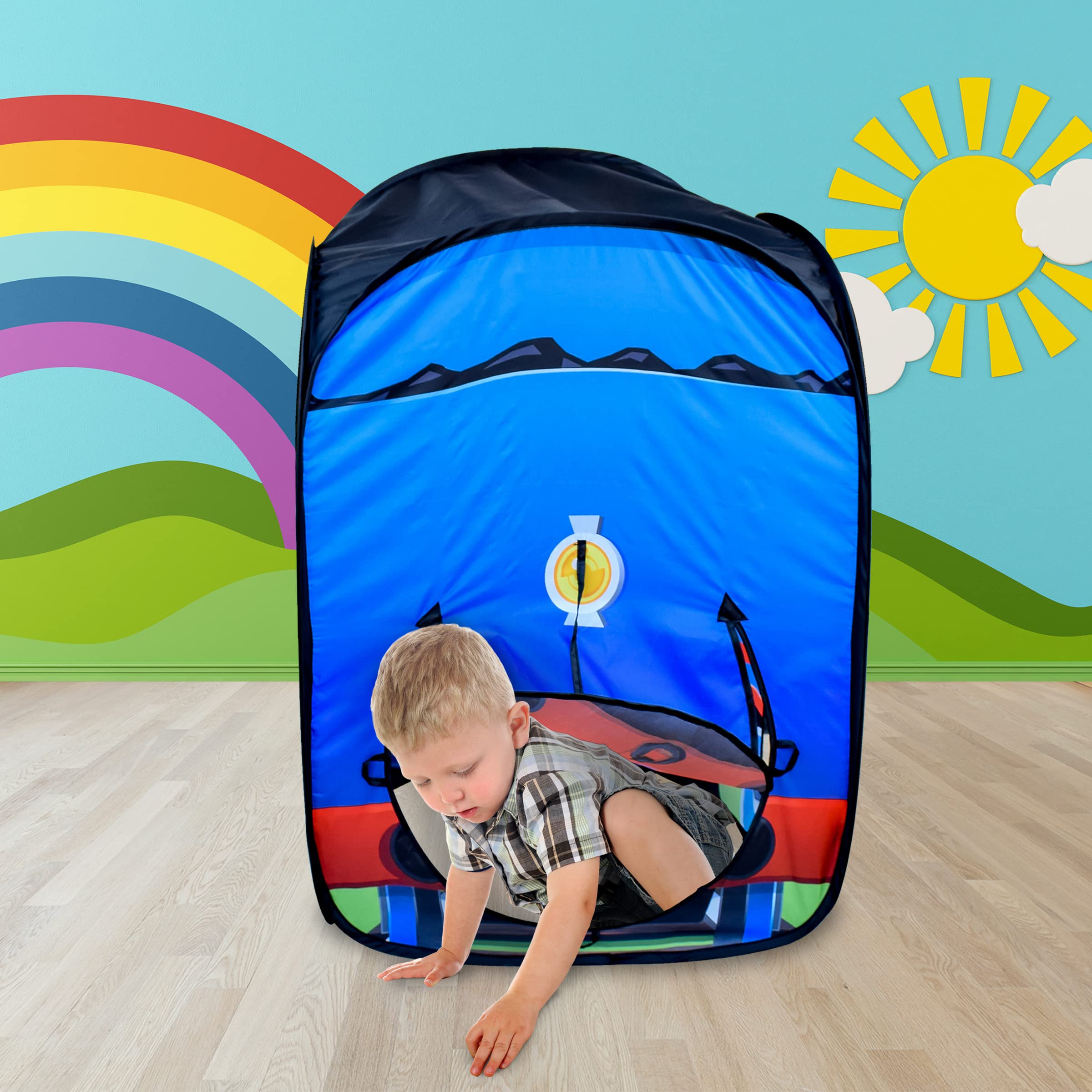 Thomas The Train Pop Up Tent – Extra Large Indoor Playhouse for Kids | Folds for Easy Storage | Thomas and Friends Toys | Pretend Play for Ages 3+ – Sunny Days Entertainment