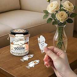 Positive Goose Jar with 60 Affirmation