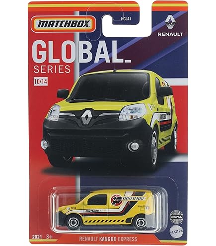 Amazon.com: Matchbox Renault Kangoo, Blue 83/100 : Toys & Games
