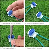 Anesty 100m Boundary Cable for Robotic Lawn Mowers, 50 Pegs & Connectors view 4