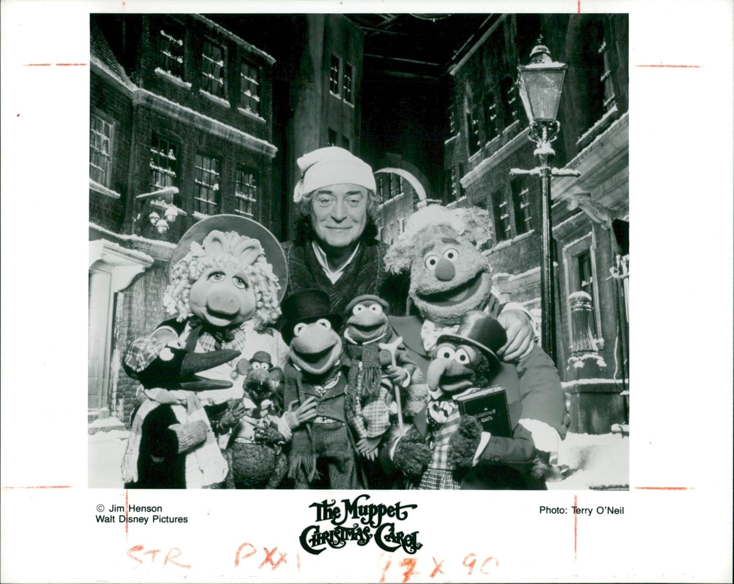 Photographs - Vintage photo of Michael Caine in the The Muppet Christmas Carol