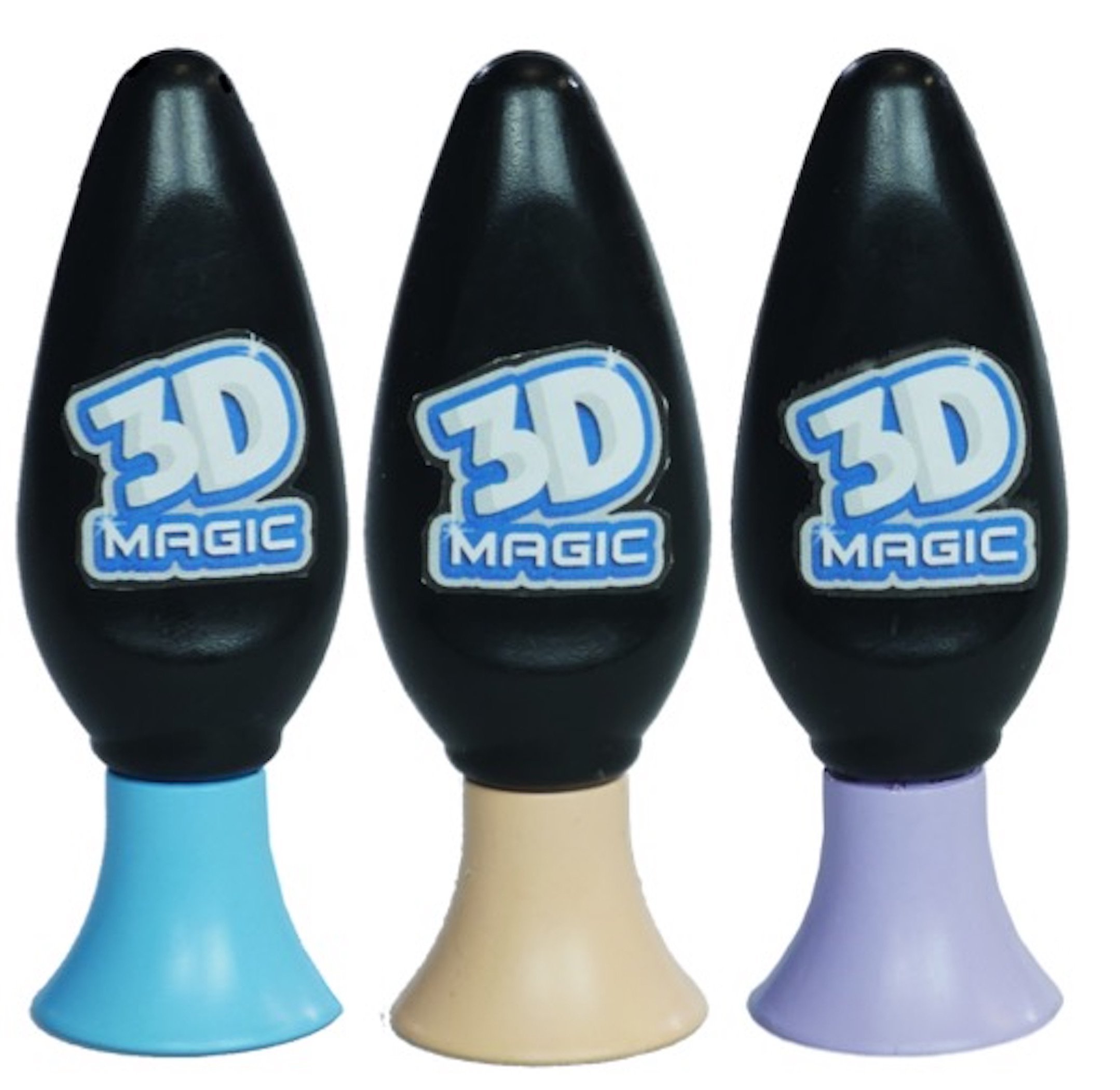 3D Magic 83006 Purple/Blue/Orange Refill Gel, Multi Colour