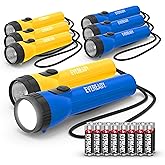 Eveready LED Flashlight Bright Reliable Flashlights for General Purpose, Great for Camping, Car, Emergency Storm Power Outage Handheld Flashlight (Batteries Included)