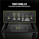 Corsair 5000D Tempered Glass Mid-Tower Case Black Solid Front Panel view 9