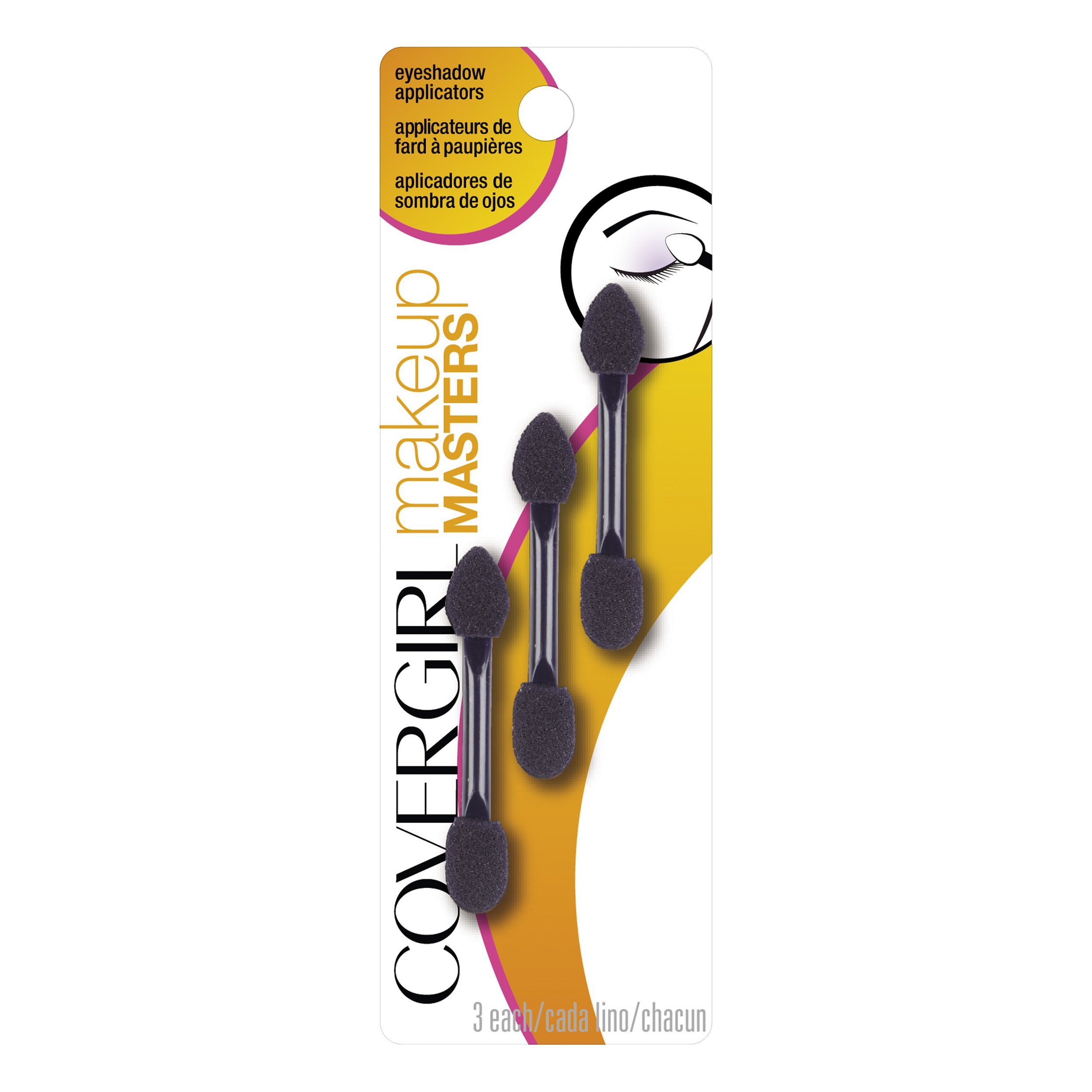 Maybelline Expert Eyes Eye Shadow Applicators 3 ea Beauty