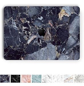 Koru Premium Royal Blue Marble Vinyl Decal Skin Sticker Case Cover for MacBook Pro 13-inch with/Without Touch Bar (2016 & 2017 Release)