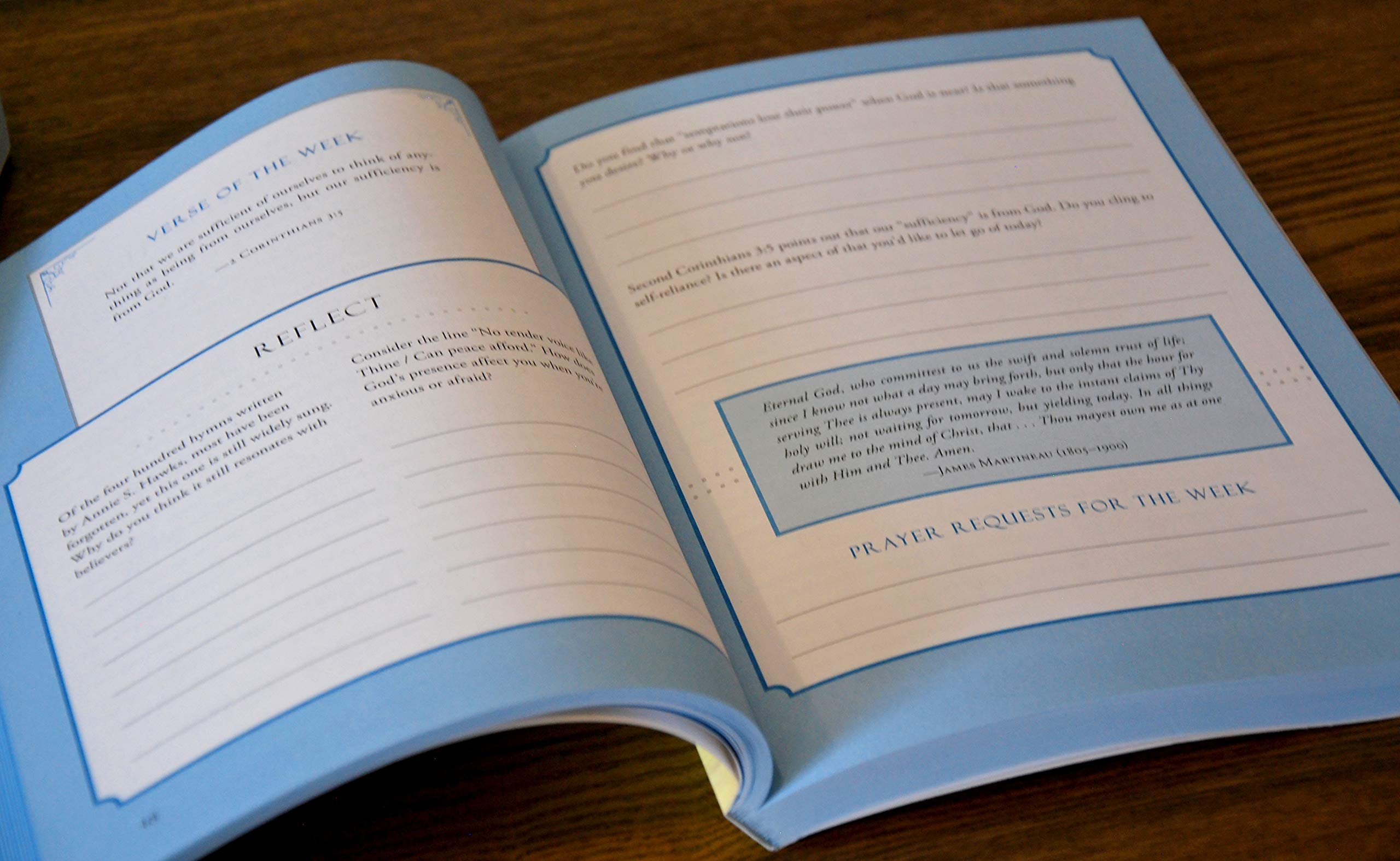 Then Sings My Soul Prayer Journal: 52 Hymns that Inspire Joyous Prayer