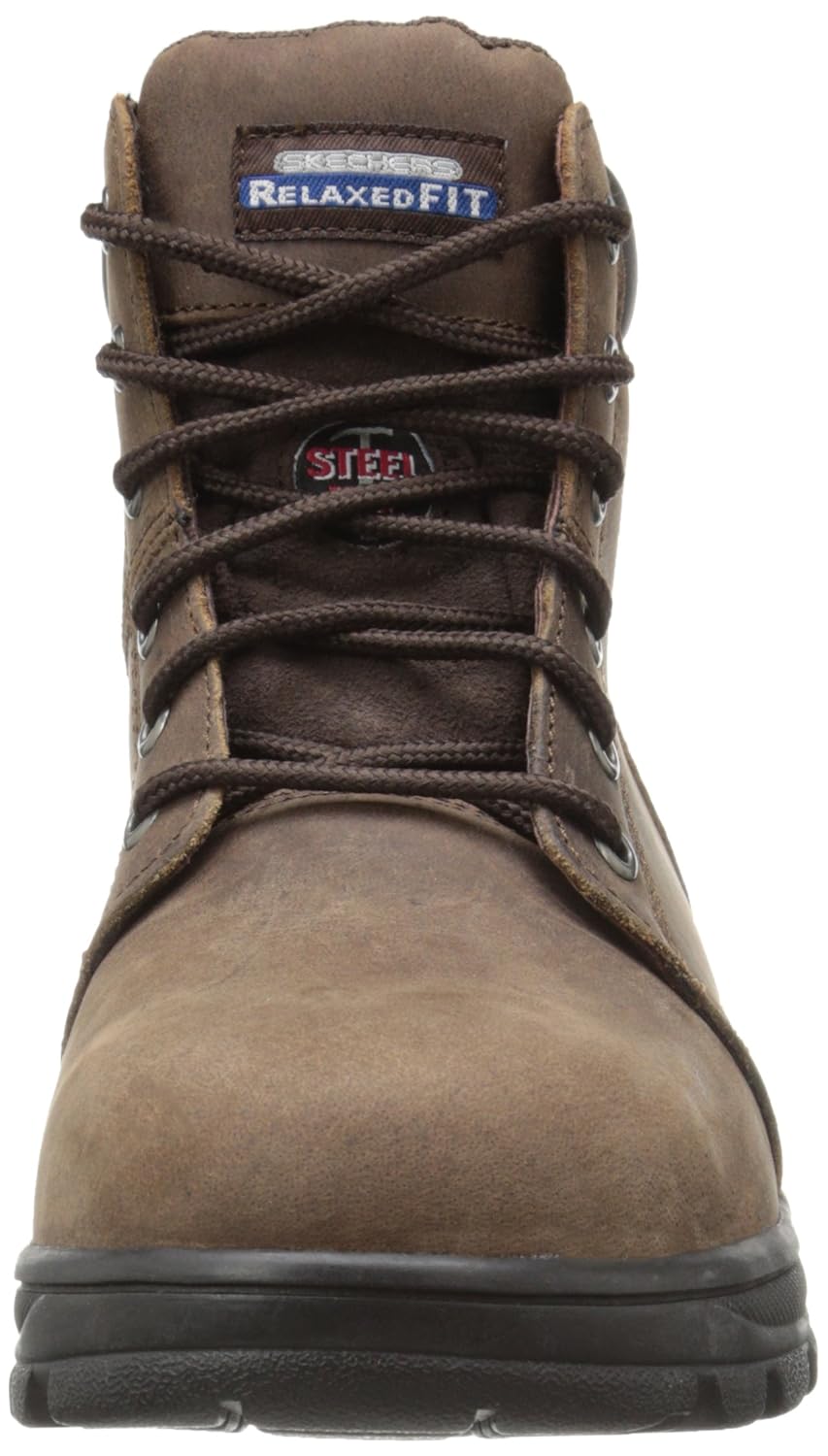 skechers for work women's workshire peril steel toe boot