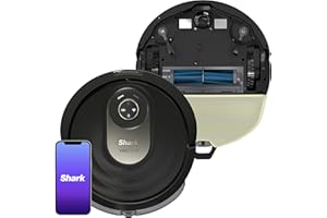 Shark AI Robot Vacuum & Mop, with Home Mapping, Perfect for Pets, Wifi, Works with Alexa, Black/Gold (AV2001WD)